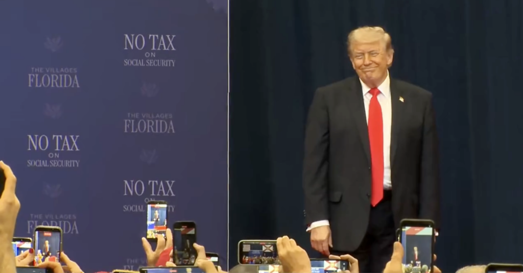 President Trump Rocks The Villages: “I Love Florida!”